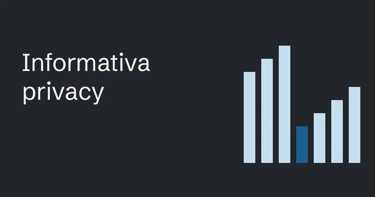 Informativa privacy